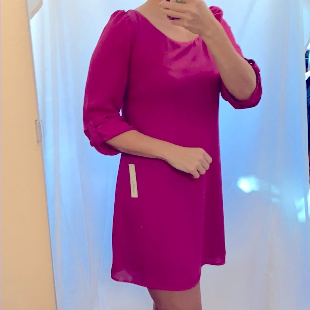 🔥4 for $20🔥 NWT Lace-up back shift dress
